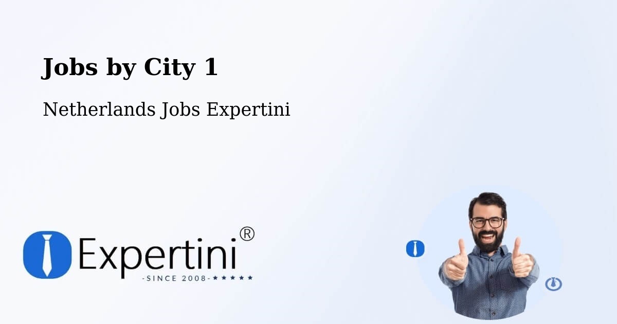 City Jobs in Netherlands - Expertini